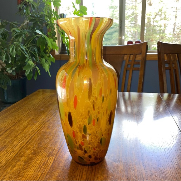 Murano Other - VINTAGE ITALIAN MADE art glass vase